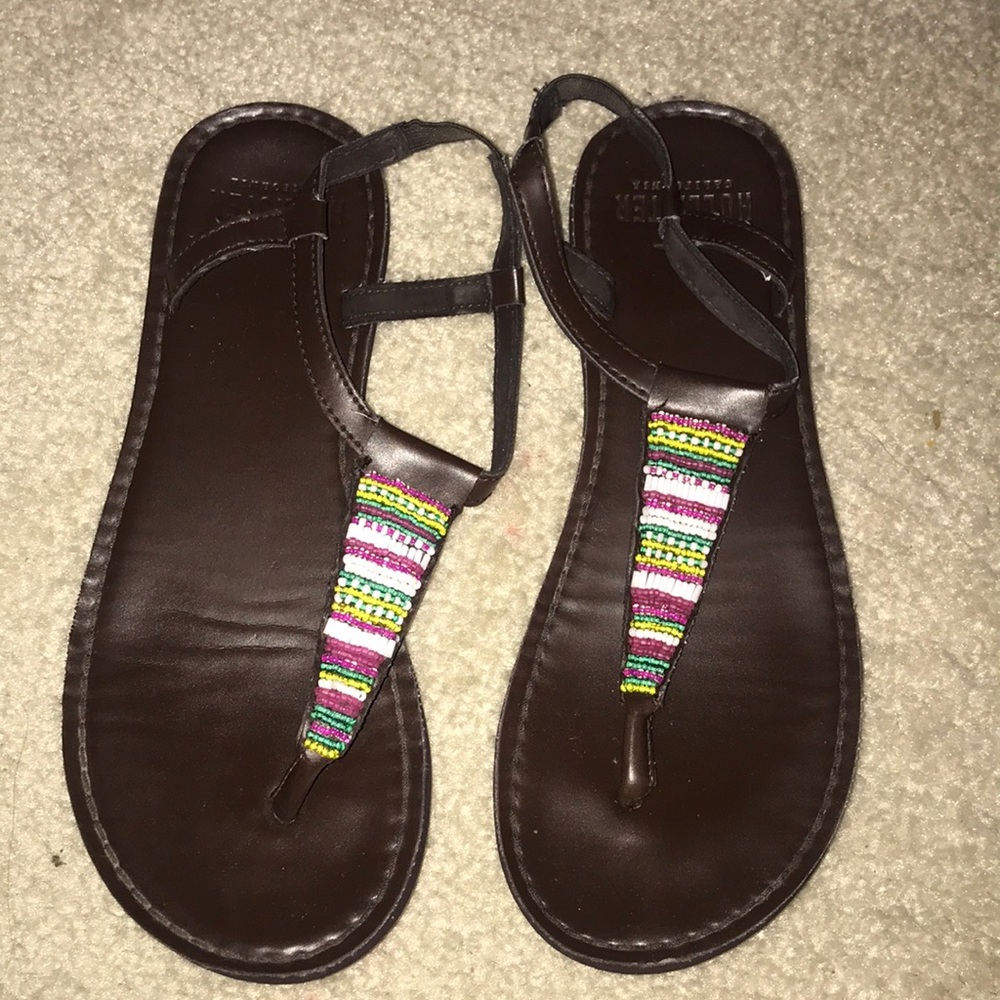 Brown sandals